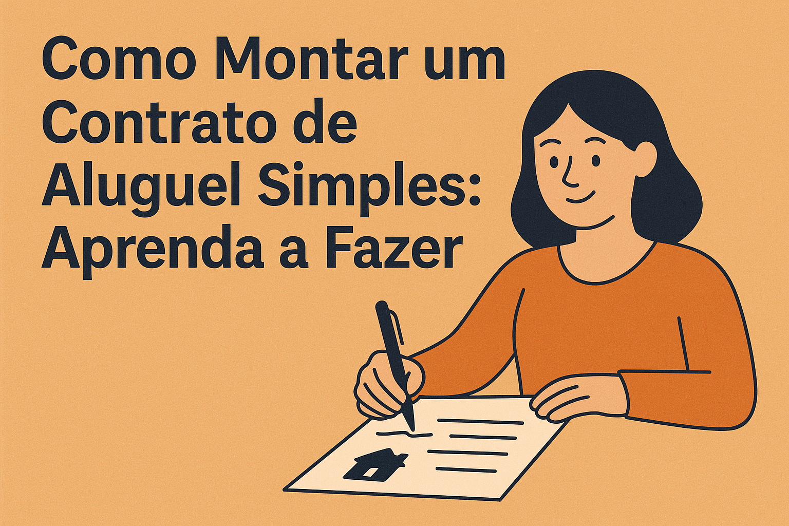 Como Montar um Contrato de Aluguel Simples: Guia Prático